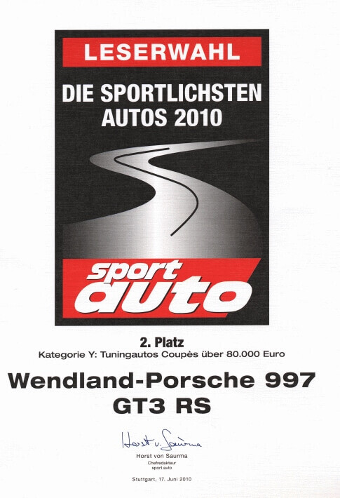 sport auto Leserwahl 2010
