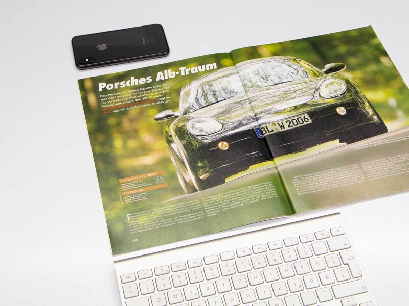 Porsche 987 Cayman RS sport auto (9/2006)