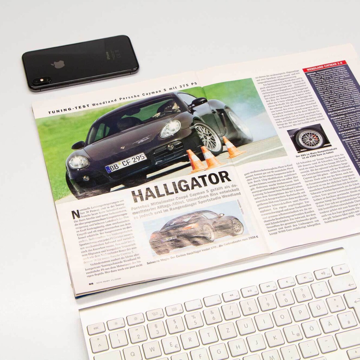 Porsche 987 Cayman S Gute Fahrt (11/2006)