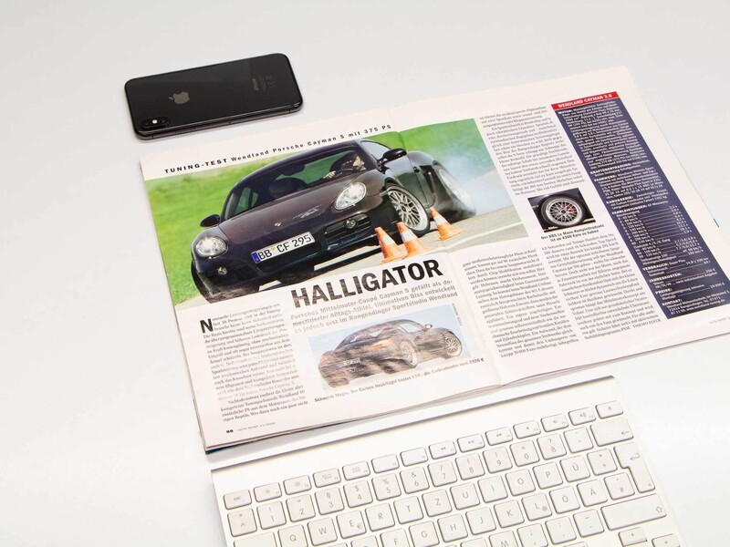 Porsche 987 Cayman S Gute Fahrt (11/2006)