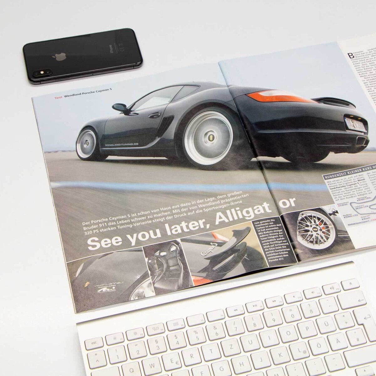 Porsche 987 Cayman S sport auto (4/2006)