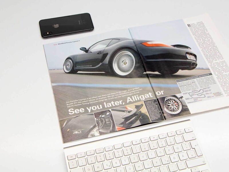 Porsche 987 Cayman S sport auto (4/2006)