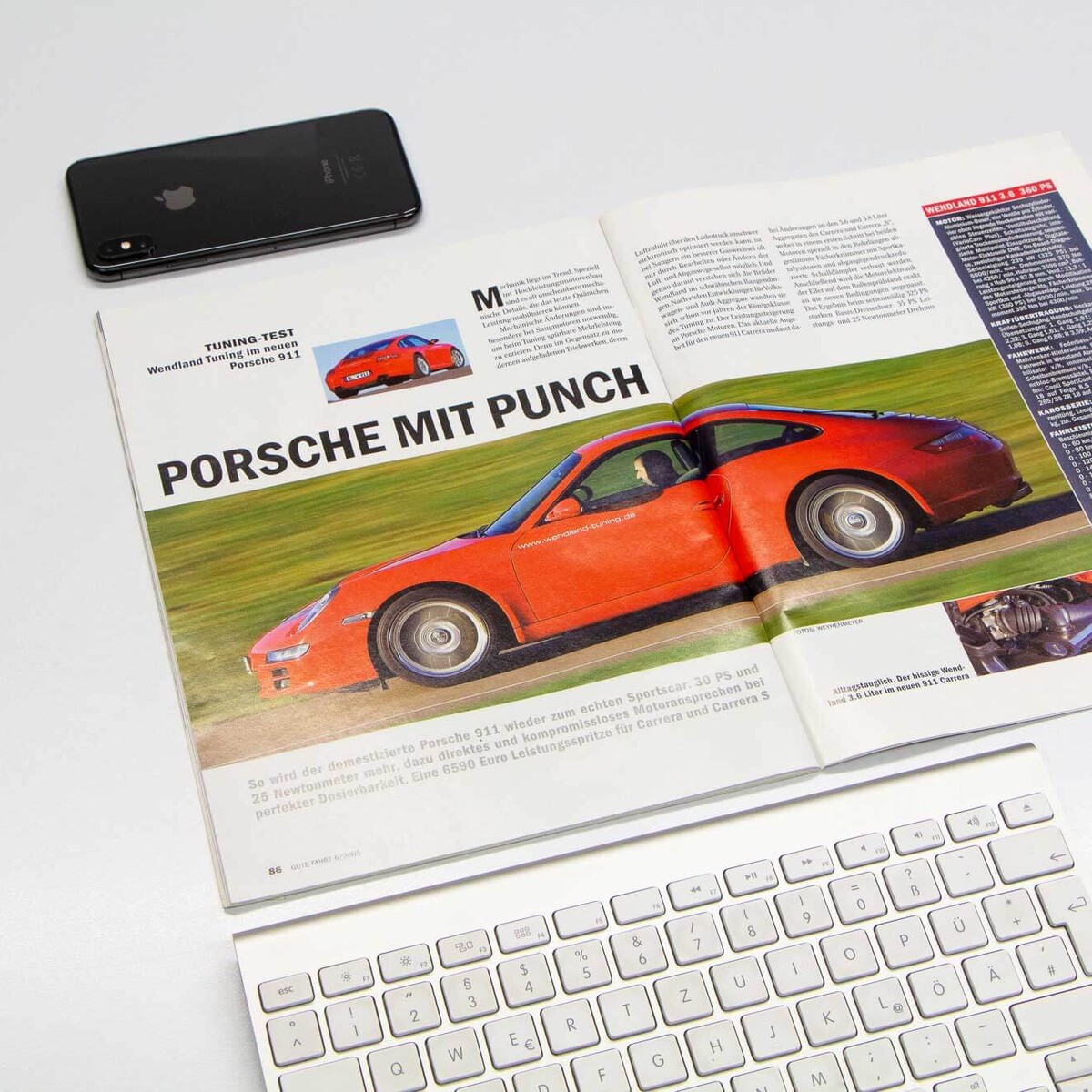 Porsche 997 Carrera Gute Fahrt (6/2005)