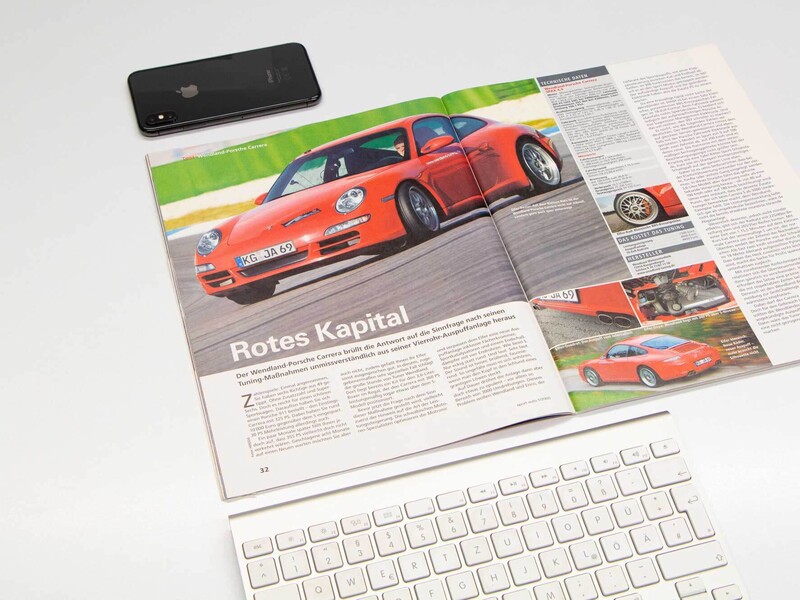 Porsche 997 Carrera sport auto (1/2005)