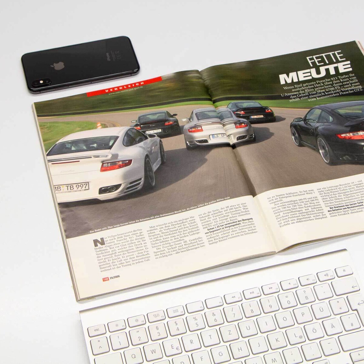 Porsche 997 Turbo auto motor und sport (25/2006)