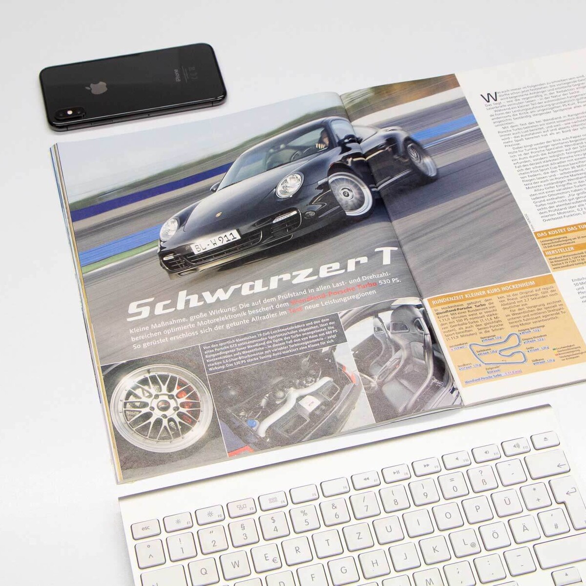 Porsche 997 Turbo sport auto (1/2007)